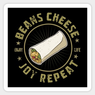 Burrito Mexican Food Lover Gift Sticker